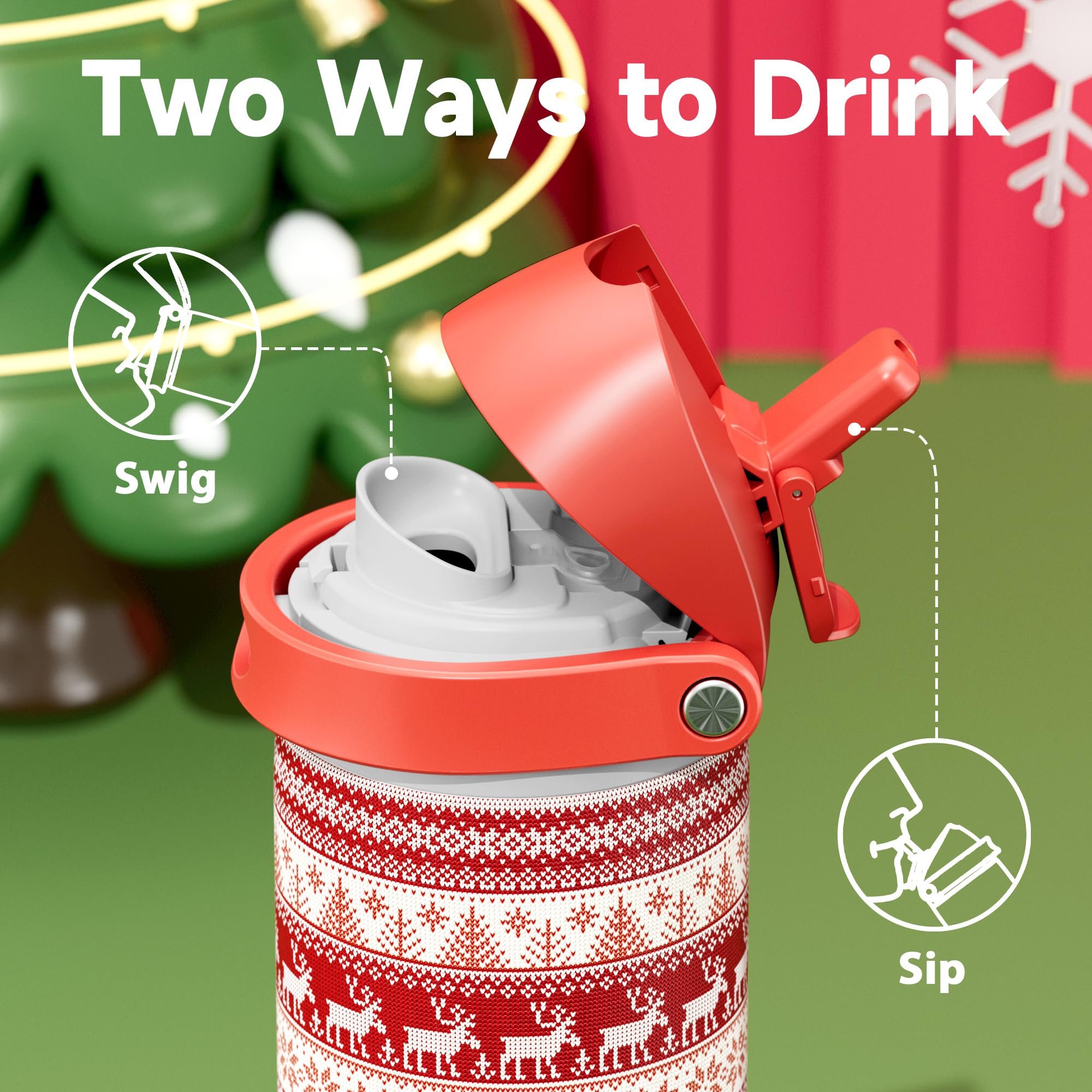 Meoky 24oz vacuum-insulated bottle keeps drinks cold for hours during workouts.