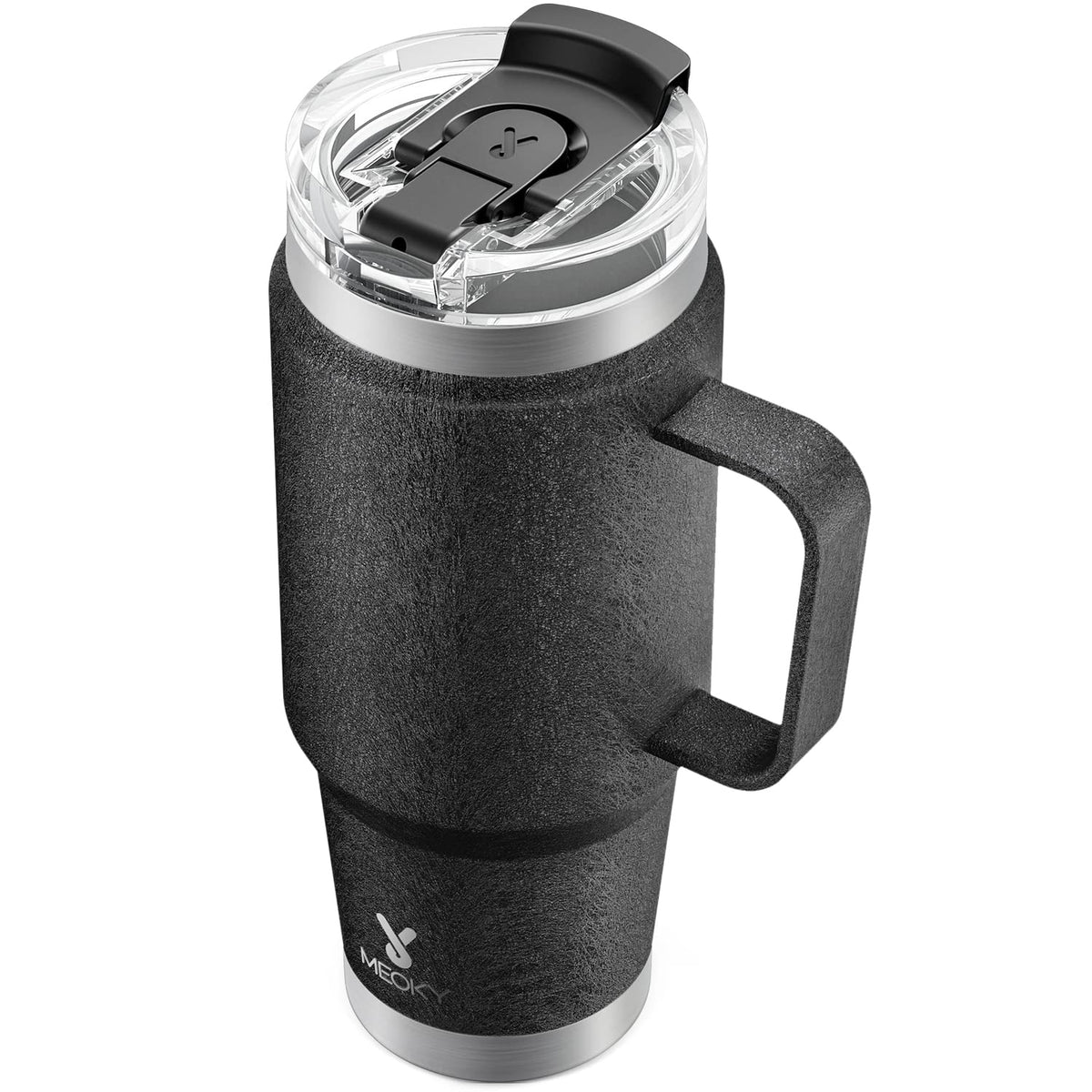 Meoky 32oz tumbler-handle for comfortable grip on the go.