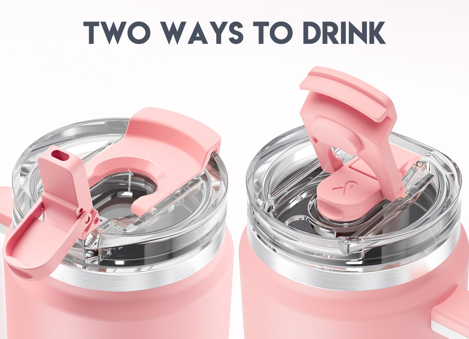 Meoky 32 oz tumbler stainless steel 18/8 resists rust and flavor transfer.