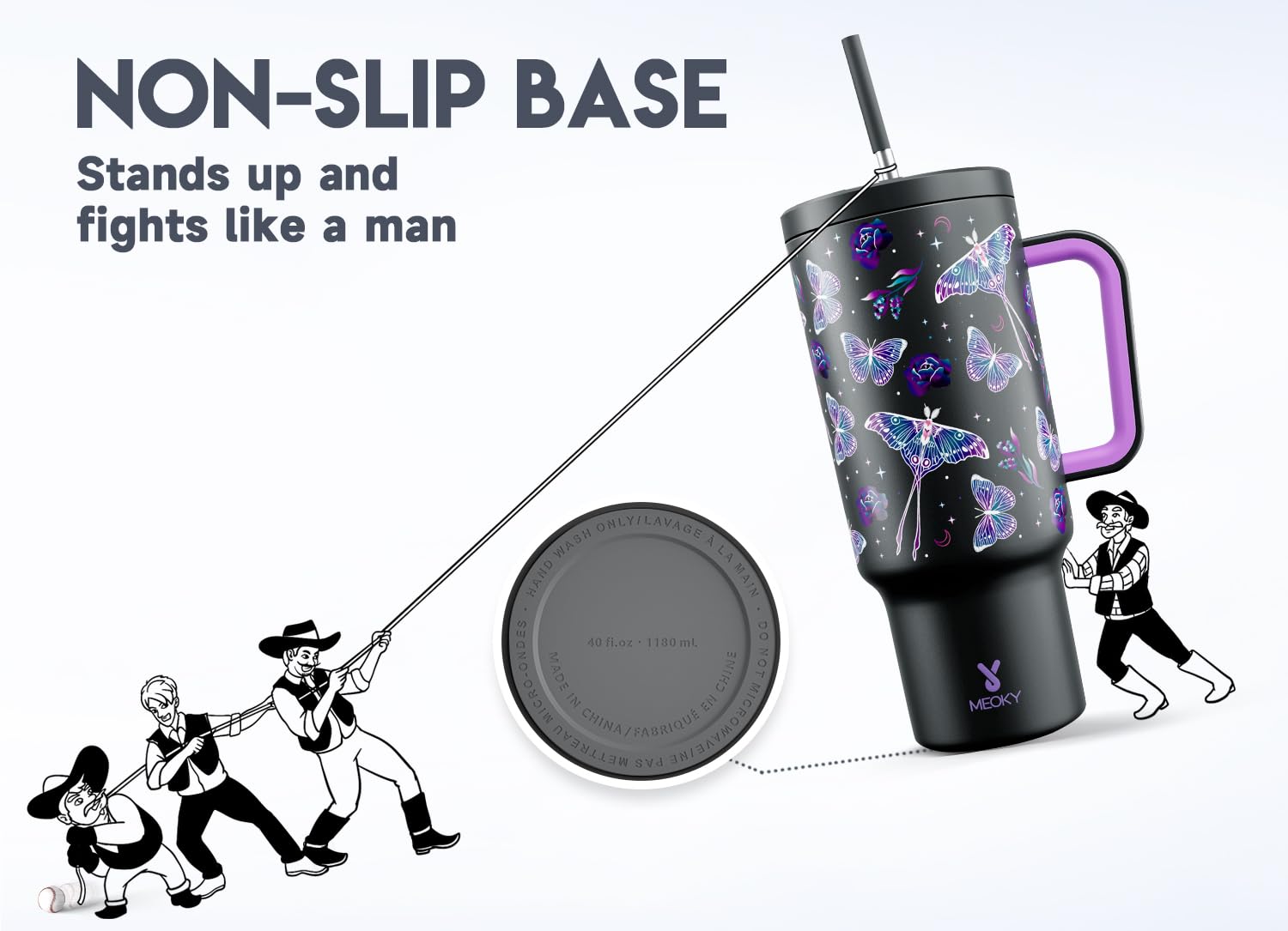 Meoky 34-hour cold-holding capability helps plan long days without frequent refills.