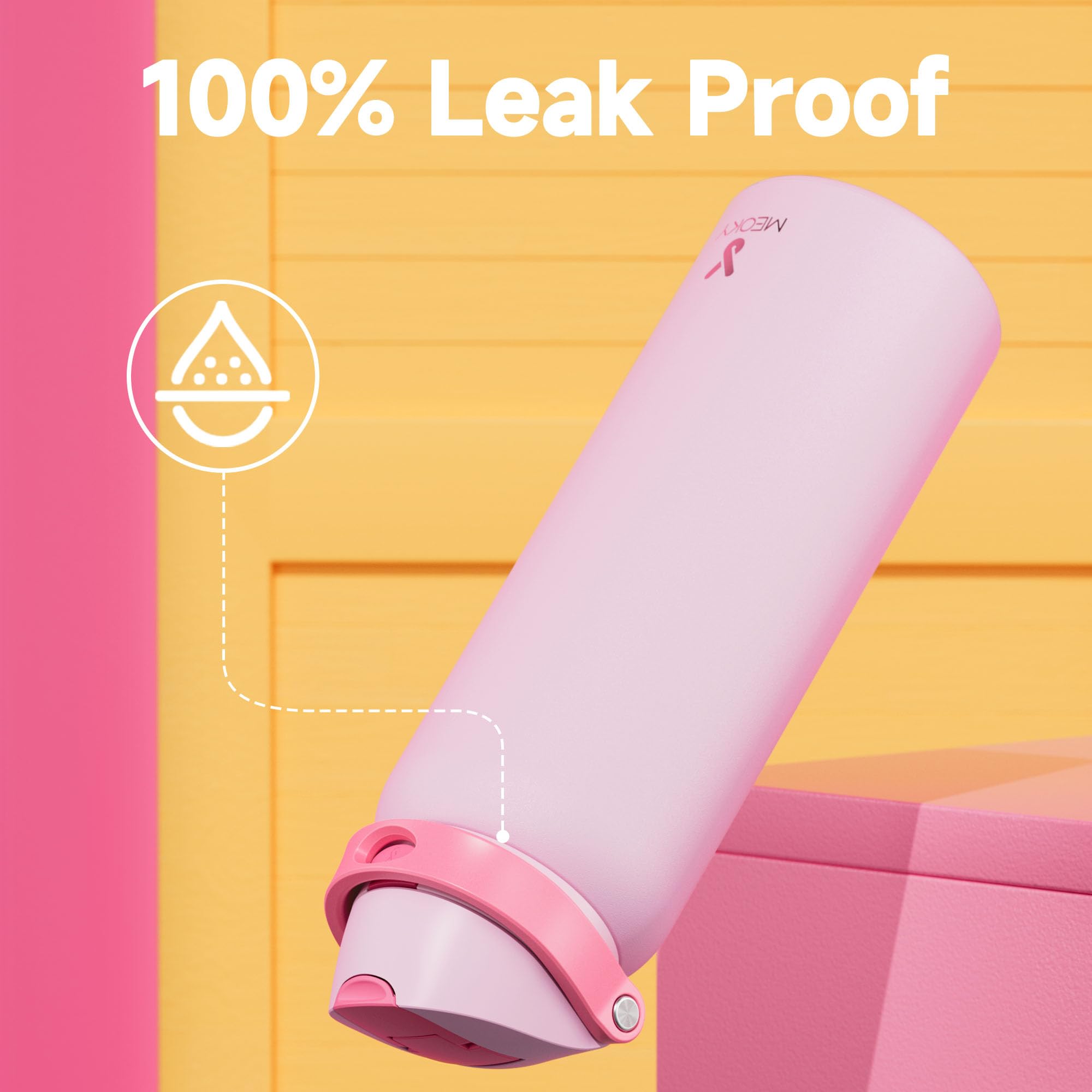 BPA-free design ensures safe hydration during daily activities.