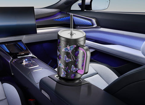 Meoky 40 oz capacity reduces refills, keeping you hydrated on the go.