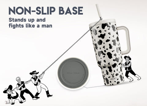 Meoky 40 oz capacity reduces refills during the day