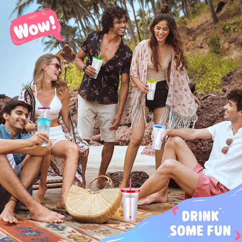 Meoky 6-pack is perfect for parties, travel, and family gatherings.