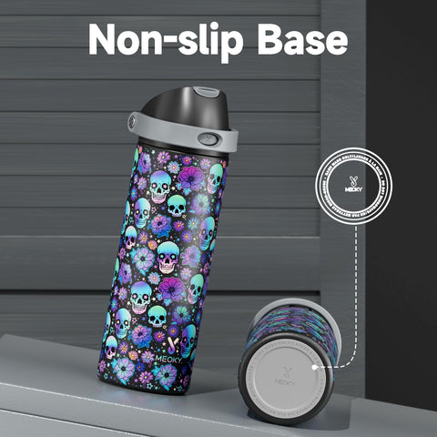 Meoky bottle fits car cup holders for travel