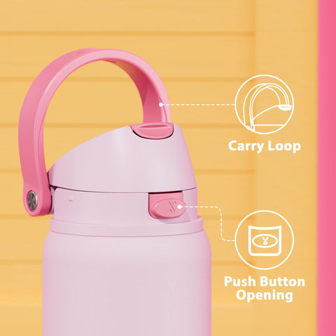 Meoky cream blush bottle with sweat-free exterior for comfortable handling
