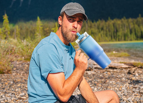 Meoky Carnival color tumbler combines style with performance