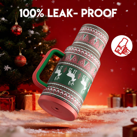 Meoky double-wall insulation maintains beverage temperature