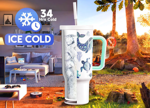 Meoky glow-in-the-dark design visible after dusk for outdoor use