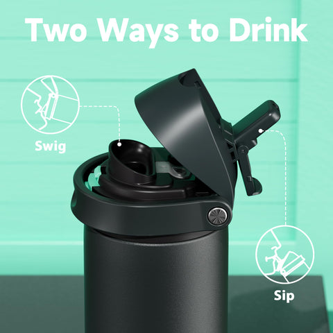 Meoky leak-proof seal and locking carry loop prevent spills during travel.