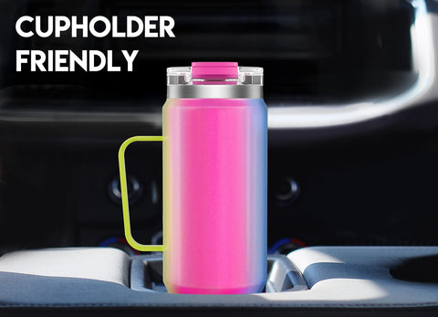 Meoky double-thread lid suits left- and right-handed users