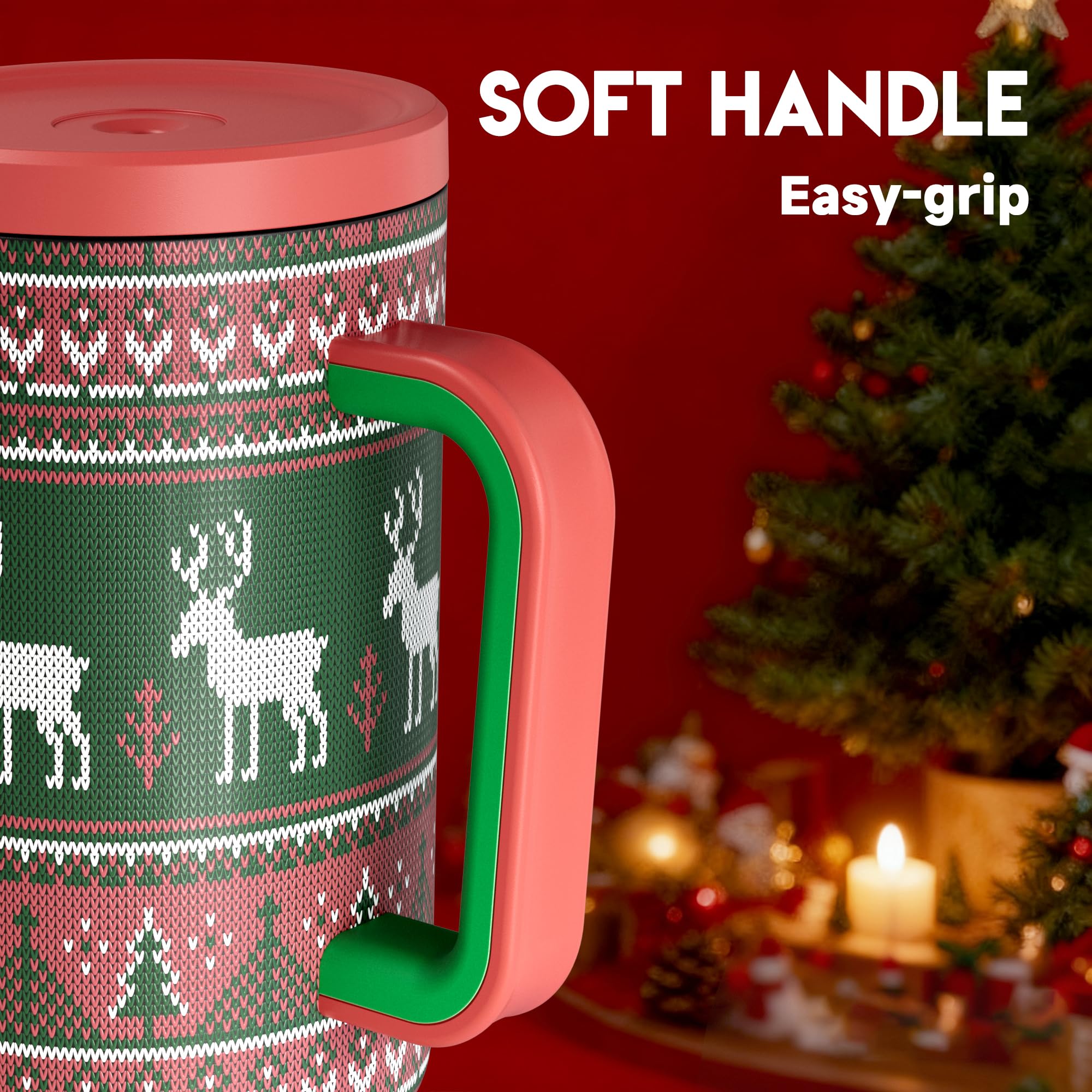 Meoky non-slip base keeps steady on snowy surfaces