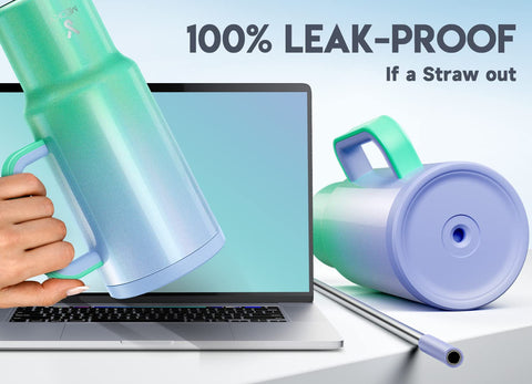 Meoky silicone straw tip reduces metallic taste