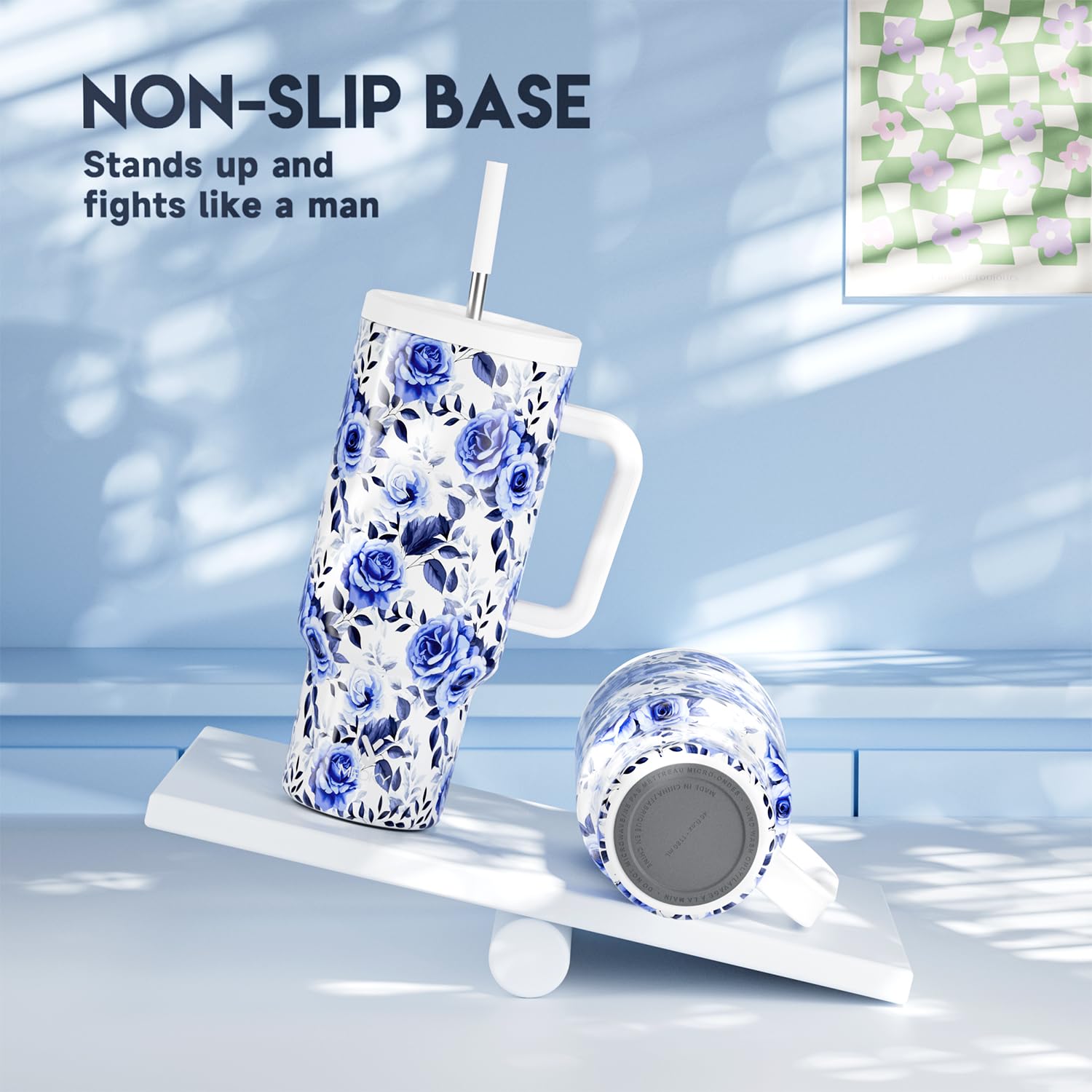 Meoky wide comfortable handle provides easy grip on busy days