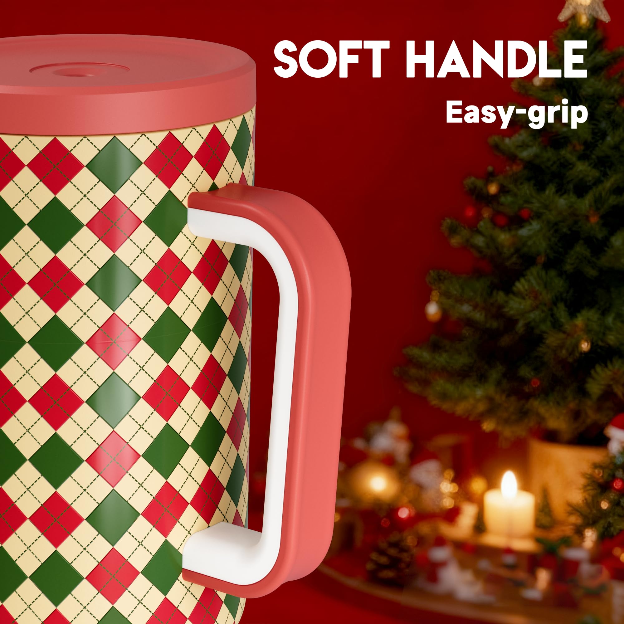 Meoky wide ergonomic handle for comfortable grip during use.