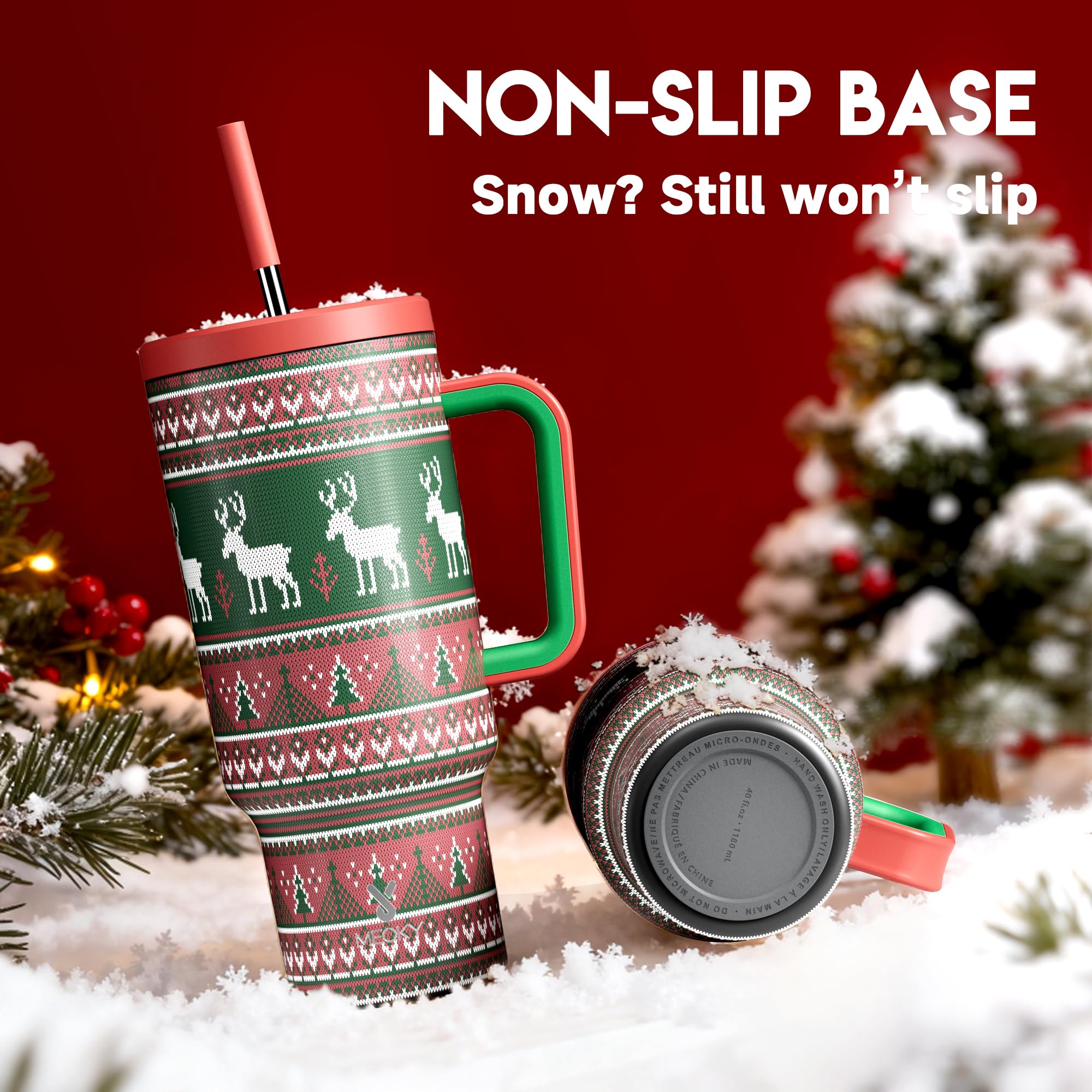 Meoky wide ergonomic handle for comfortable grip