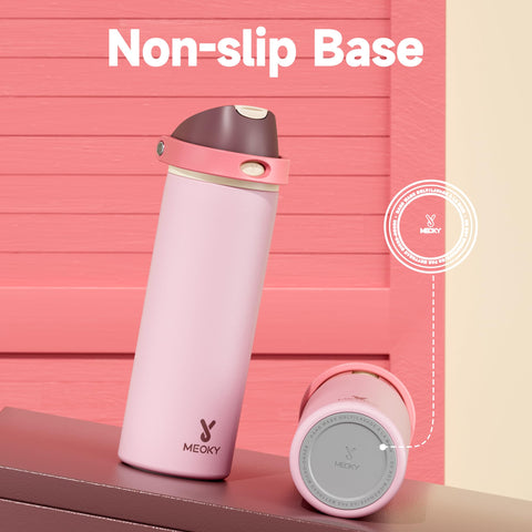 Meoky wide mouth allows easy cleaning and ice addition.