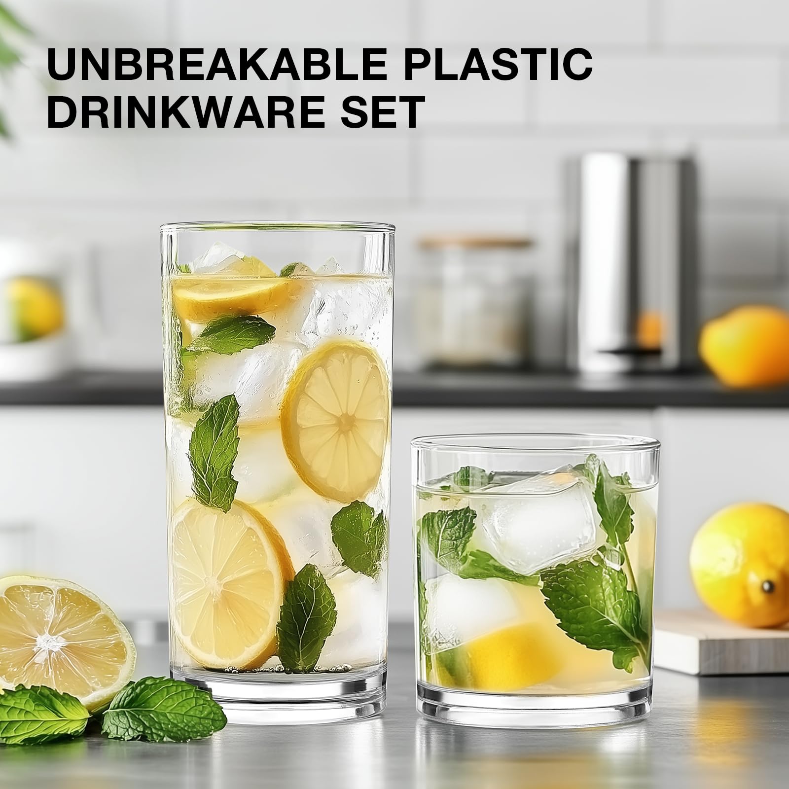 Meolibour BPA-free dishwasher-safe drinkware designed for quick cleanup.