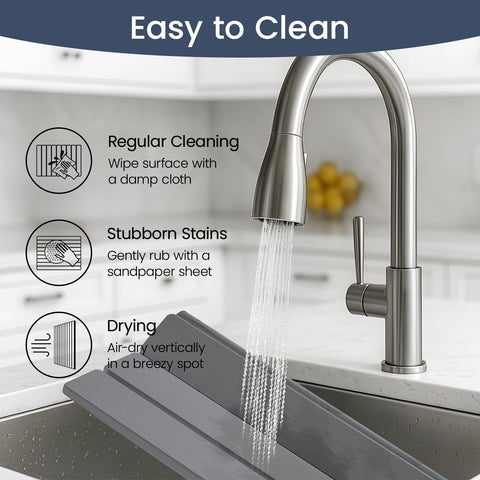 Meowoo Stone Drying Mat used in bathroom to prevent wet floors
