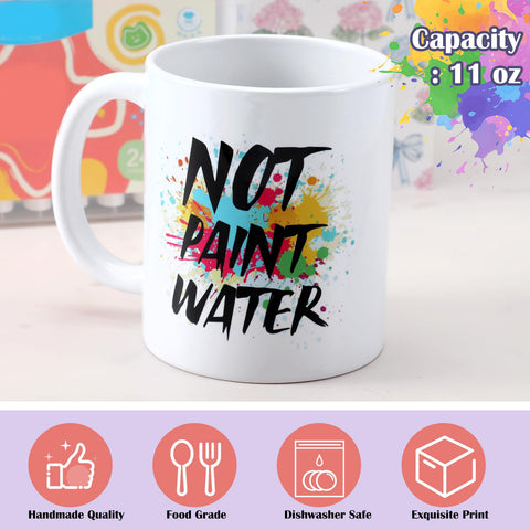 Mepase 11 oz ceramic mug ideal for coffee during art sessions