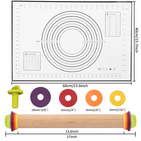 Mepple maintenance tips for long-lasting wooden rolling pin.