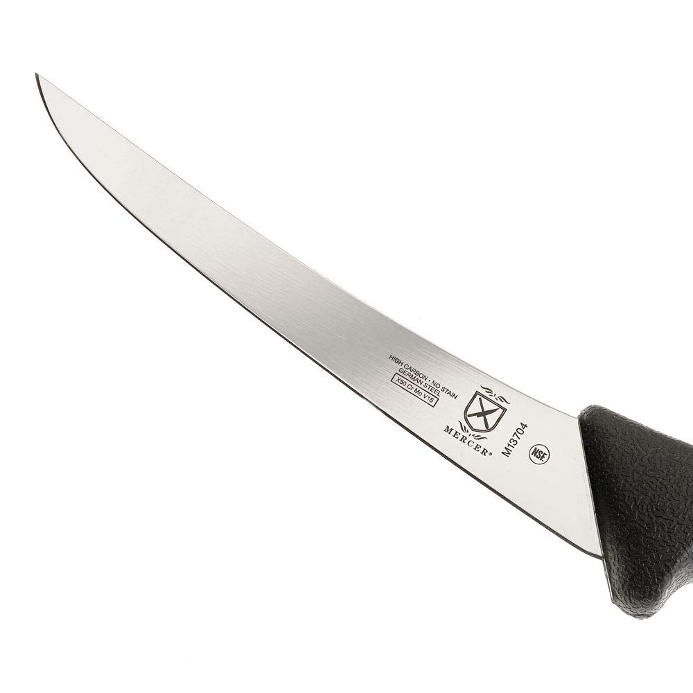 Deboning fish using the BPX curved knife for accurate filleting