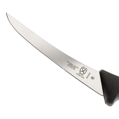 Deboning fish using the BPX curved knife for accurate filleting