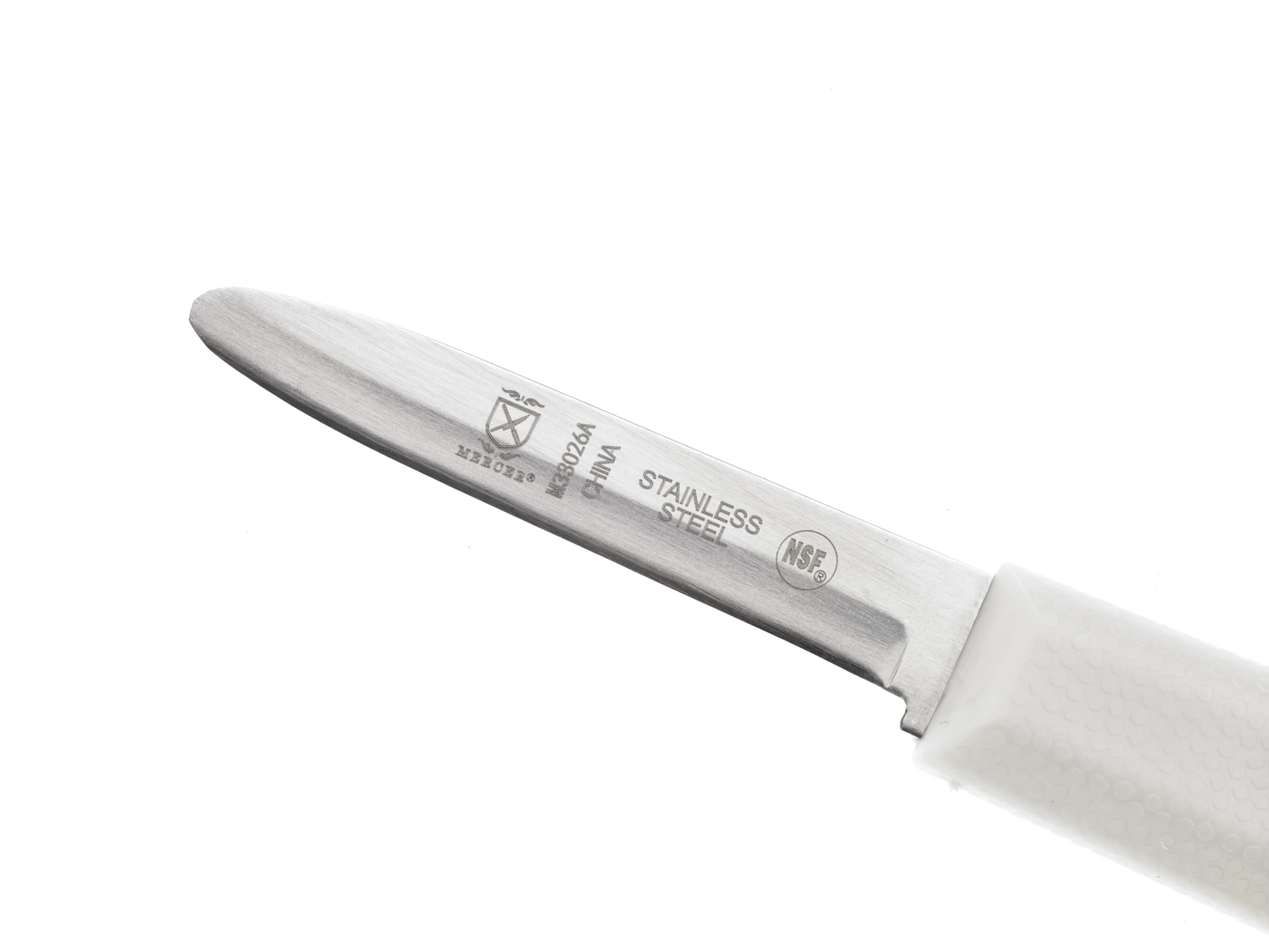 Mercer Culinary clam knife with compact design suitable for professional and home kitchens.