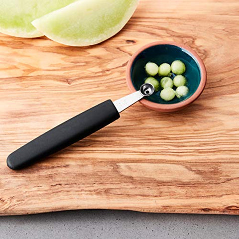 A quick hand wash keeps Mercer melon baller ready for daily culinary tasks.