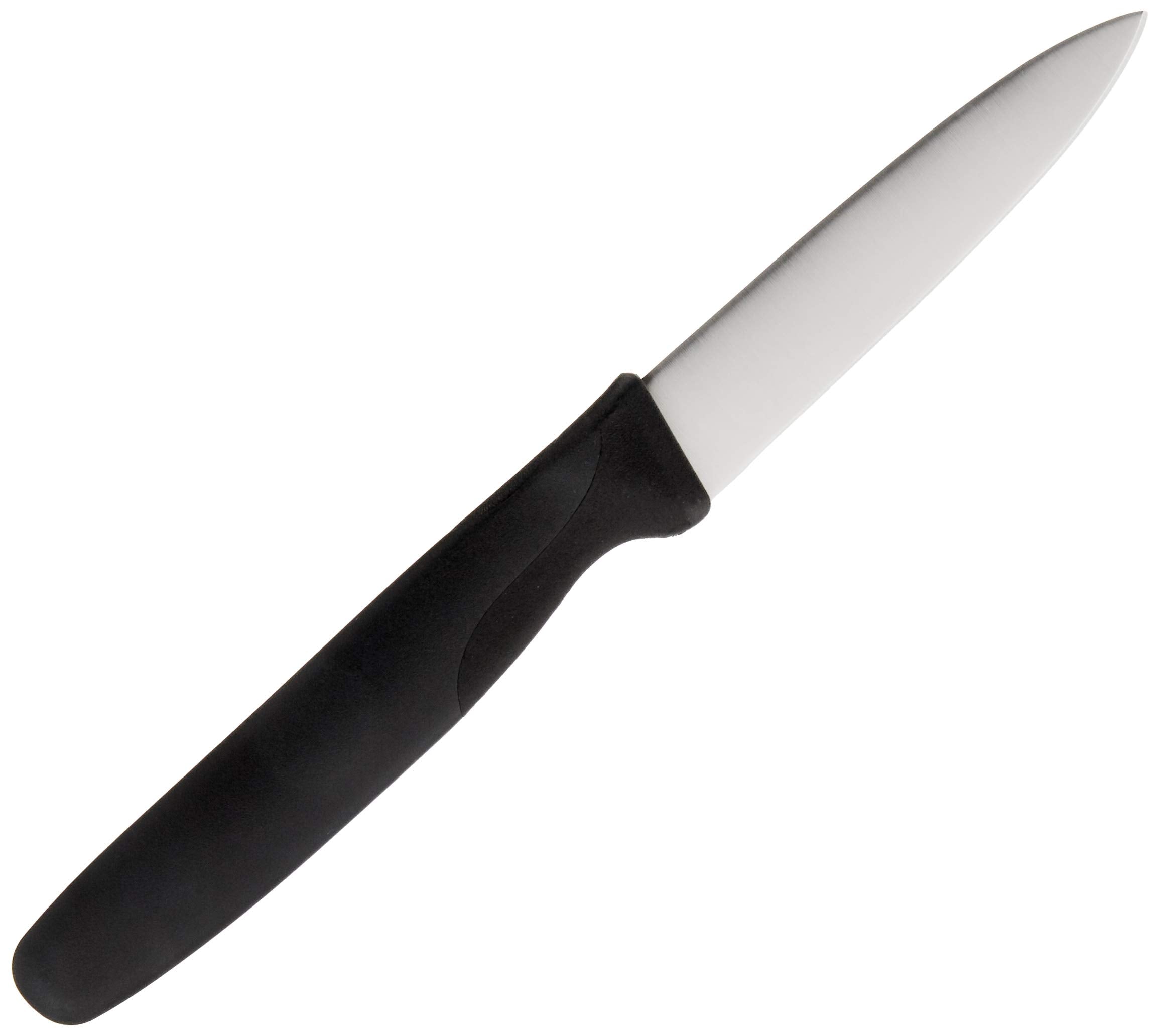 Mercer Culinary Millennia knife highlights ergonomic textured grip for comfortable, secure handling.