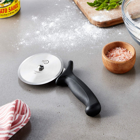 Mercer Culinary Millennia blade edge is razor sharp for smooth cuts
