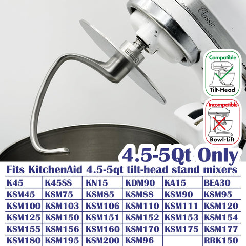 K45DH replacement compatibility for common KitchenAid models.