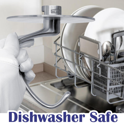 Tilt-head KitchenAid compatibility ensures a snug fit for 4.5 to 5 qt mixers.