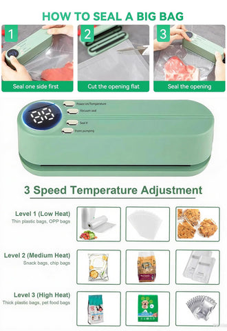 Meritpick Mini Vacuum Sealer inflation pump for balls and floats