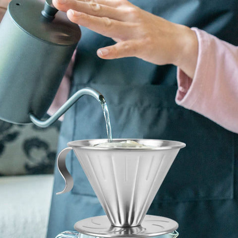 MERMOO YILAN S-size pour over dripper for 1-2 cups, easy daily use