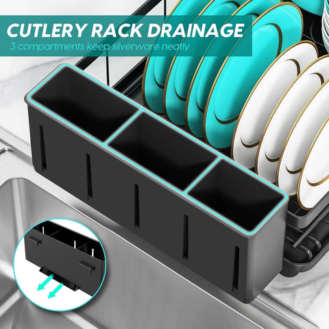 MERRYBOX countertop-organization solution clears clutter and saves kitchen space.