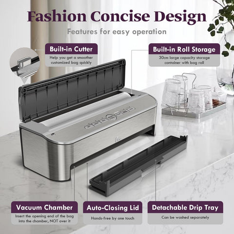 Mesliese pre cut bags included for quick, mess free portioning.