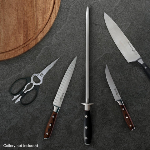 Messermeister break-resistant ceramic-core promises long-lasting performance.