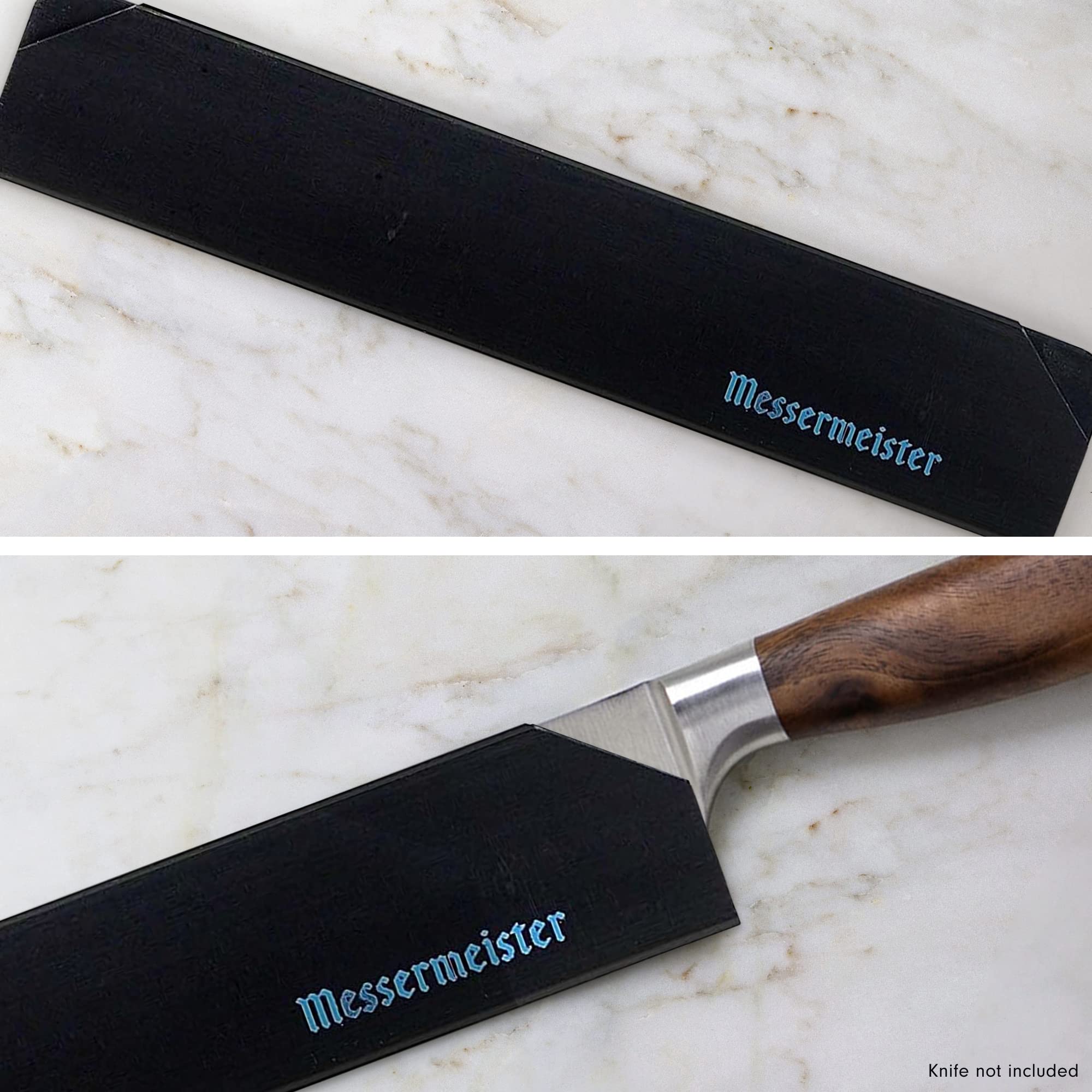 Dimensions note: 10.5 inches long by 1.9375 inches wide for chef and wide-blade knives.