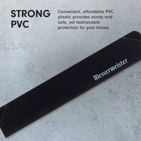 Messermeister PVC edge guard close-up highlighting durable material