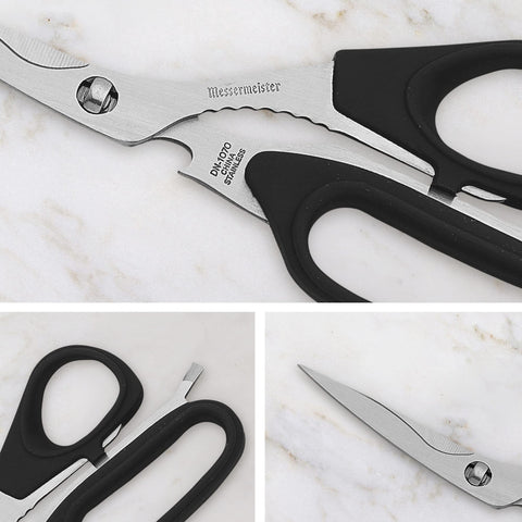 Messermeister jar lid opener and gripper on the tool for easy access