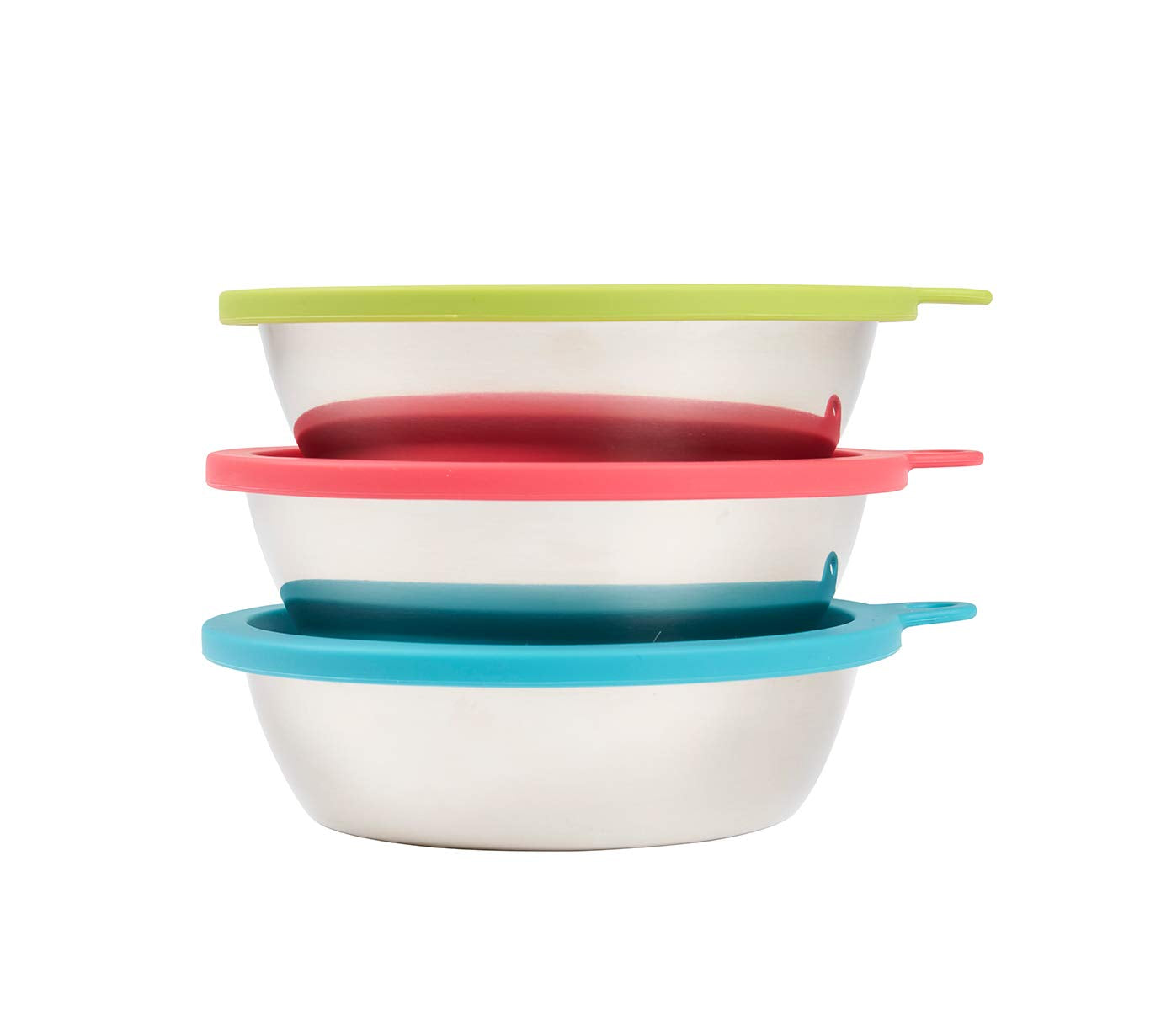 Messy Mutts stainless medium 24oz bowl for daily meals and travel.