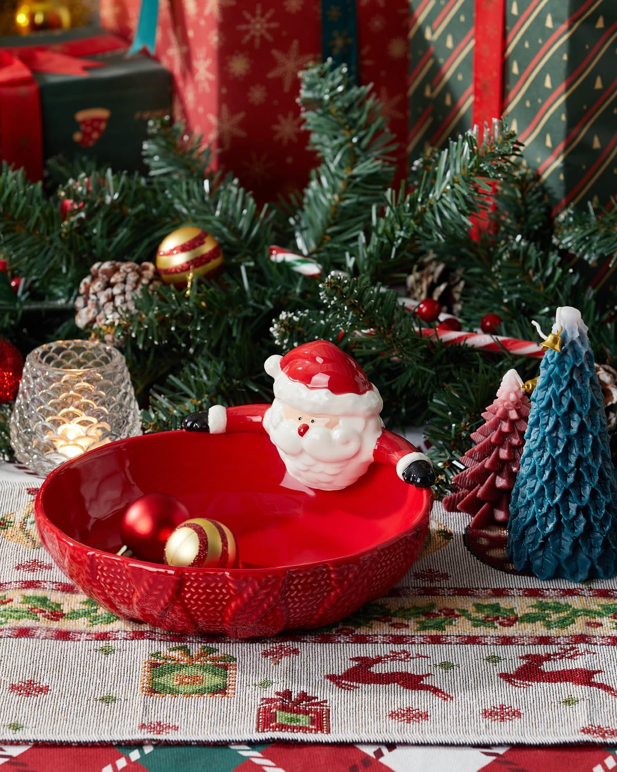 Metahom durable ceramic bowl safe for microwave and dishwasher.