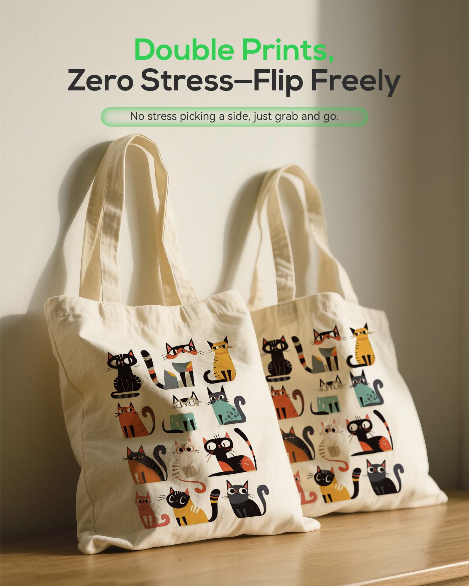 METALPHA tote measures 16.54 x 14.96 inches for essentials.