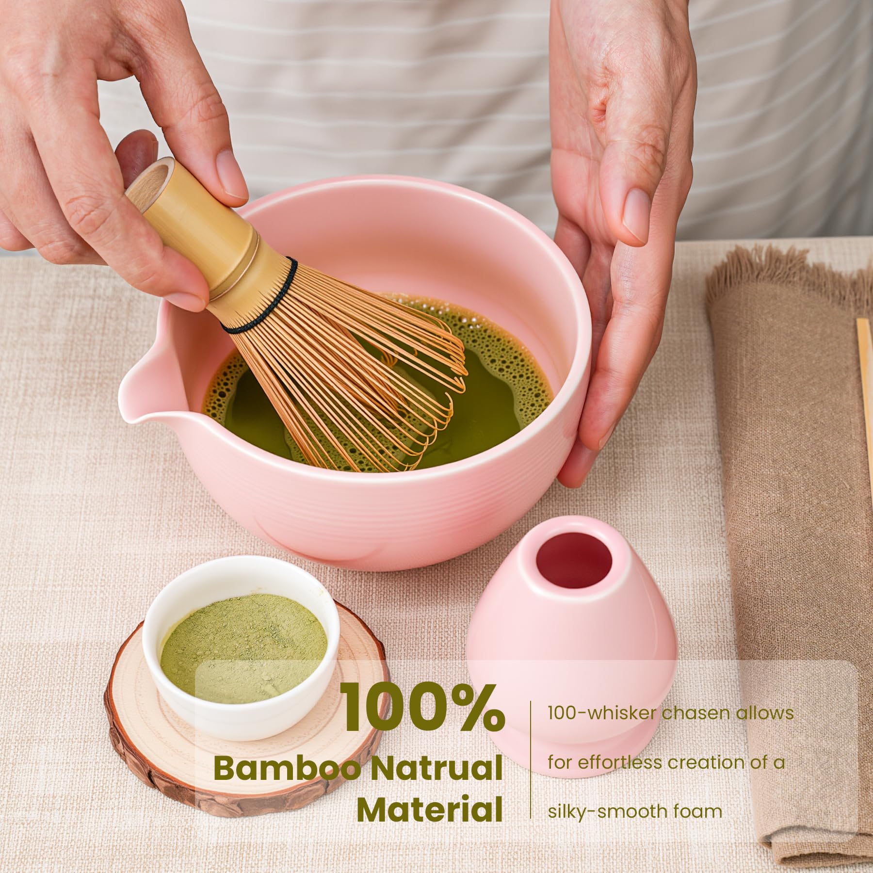 Metflavor chawan bowl with spout enhances pouring and tasting