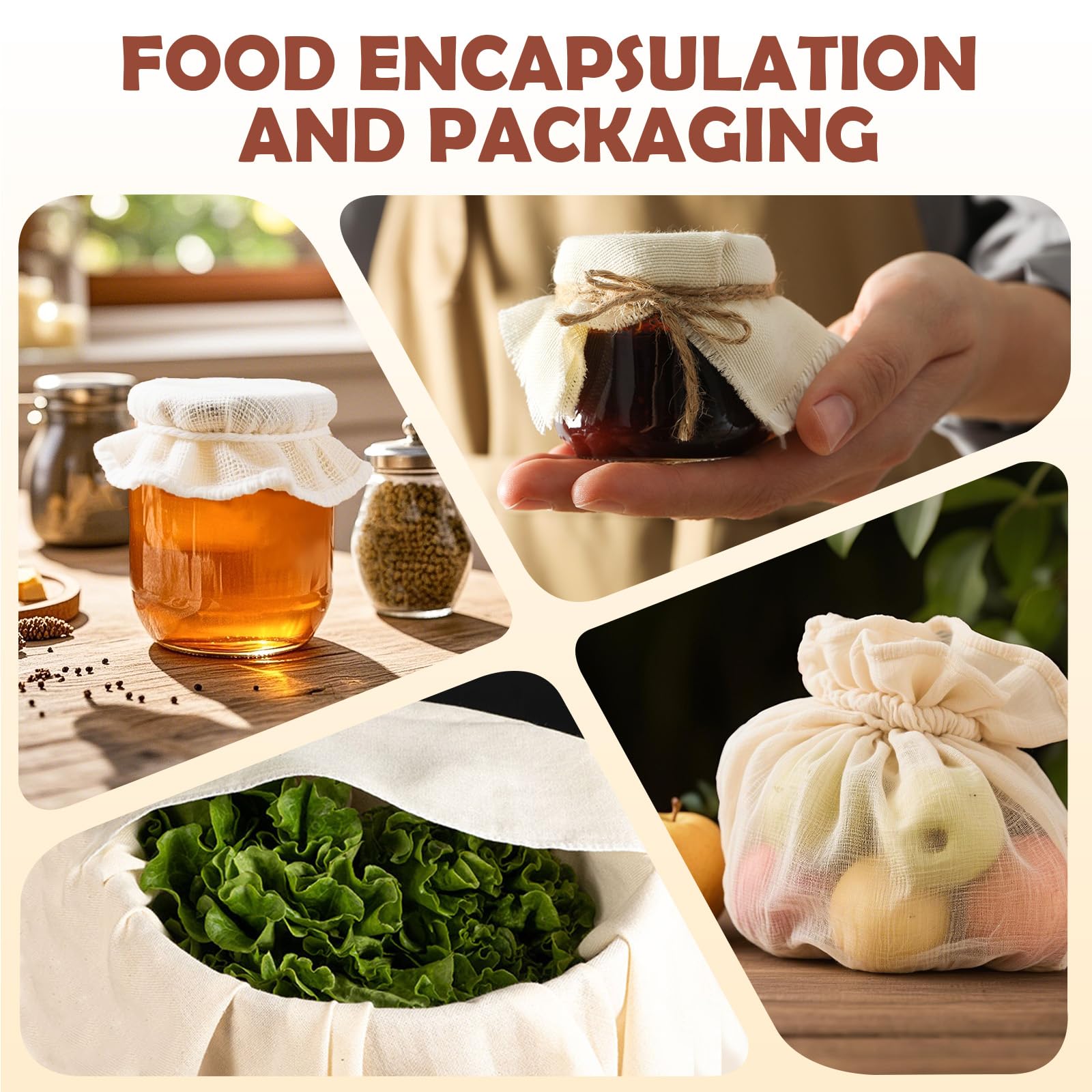 Metflavor reusable cheesecloth is easy to wash and reuse.
