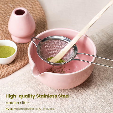 Metflavor bamboo scoop with holder keeps tools organized