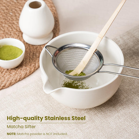Metflavor matcha scoop measuring precise portions for consistent brews