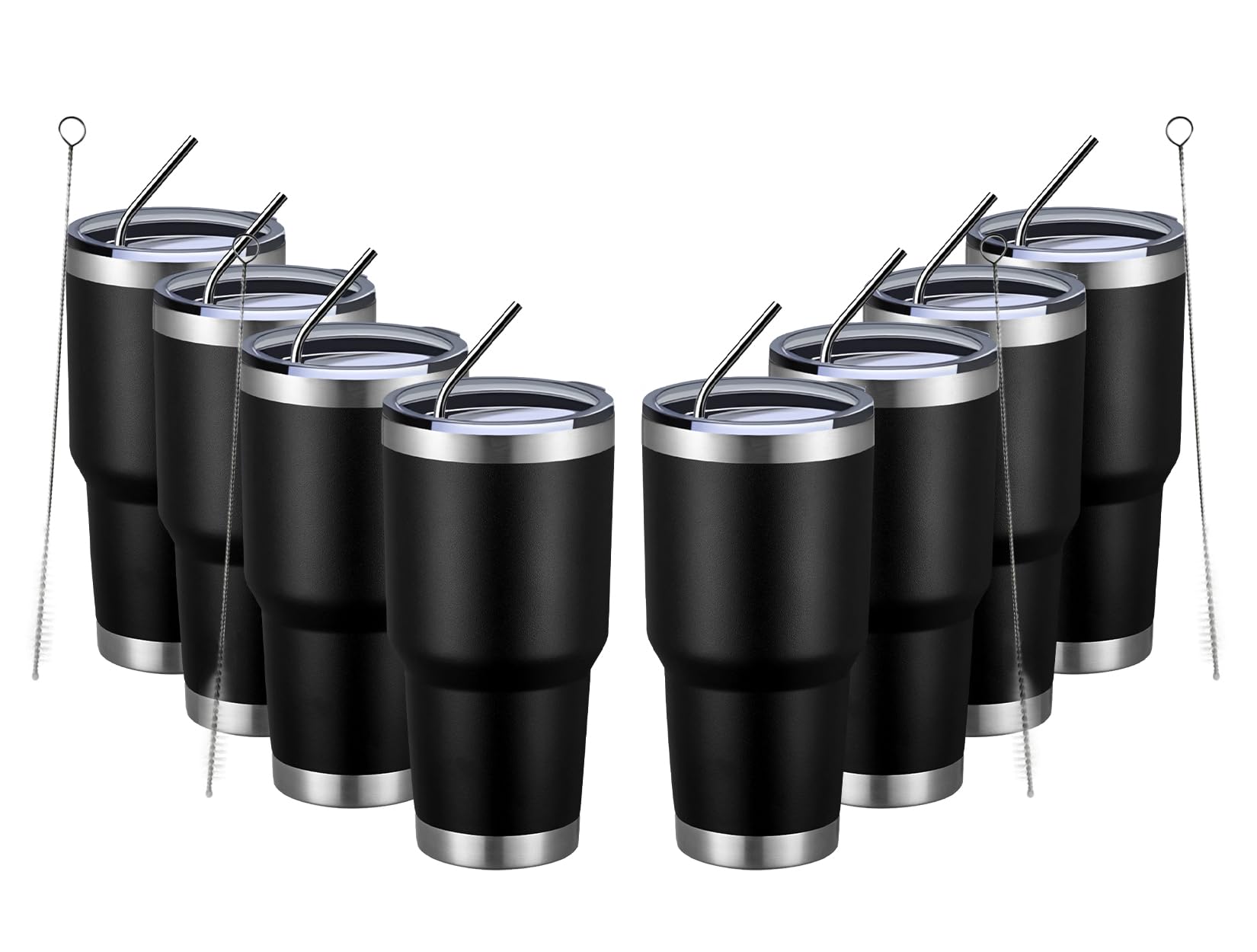 MEWAY 30oz insulated tumbler lid shown for secure, spill-free sipping on the go.