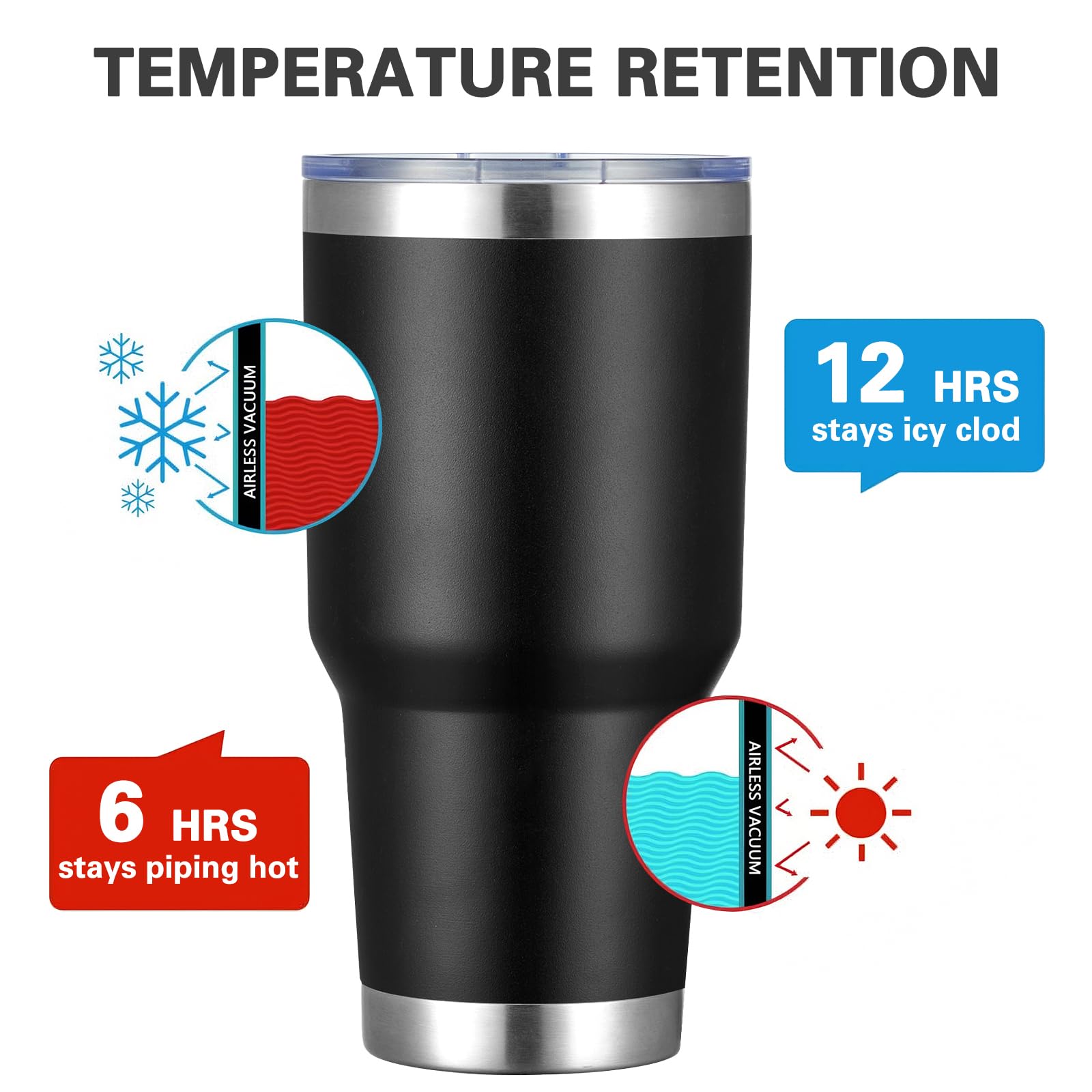 MEWAY 30oz insulated tumbler with curved straws for convenient cold-drink sipping.